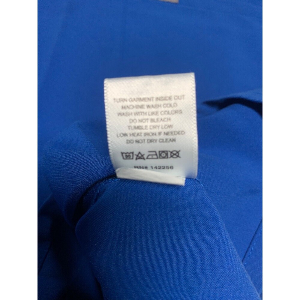 Figs Catarina Scrub Top Womens M Blue 1 Pocket FW1000 - Picture 6 of 7